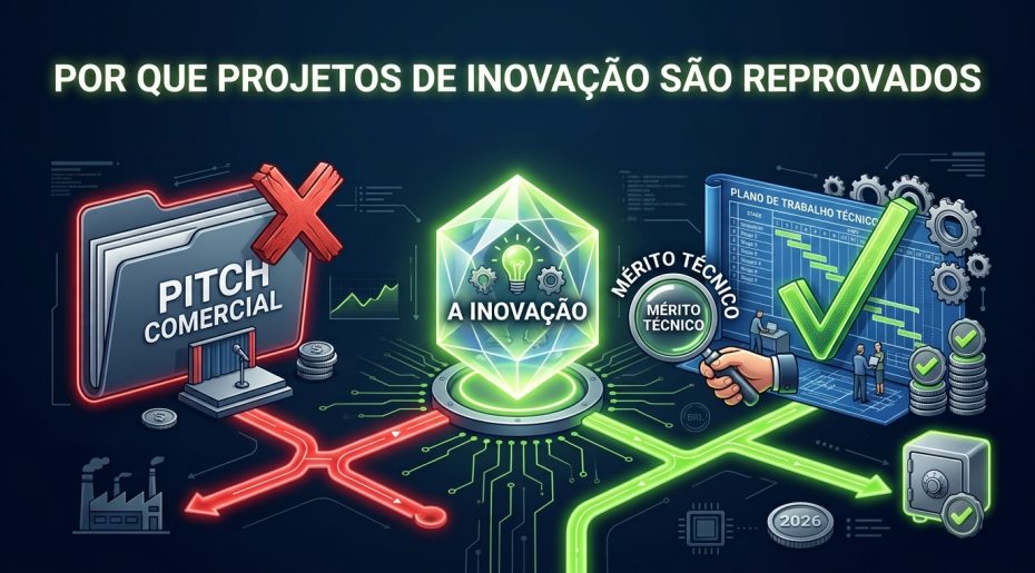 Erros comuns no plano de trabalho de projetos de inovação, suas causas e como corrigi-los antes da submissão à FINEP ou BNDES